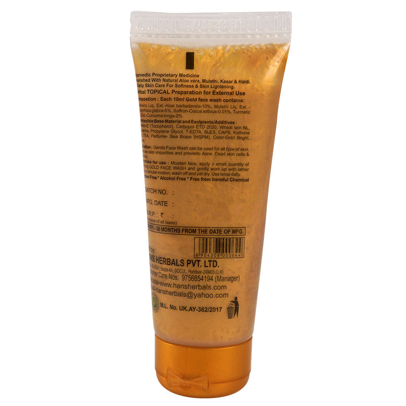 Gold Face Wash